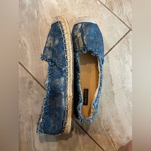 Lightly worn Nine West espadrilles
